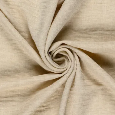 -Polyester stof - linnenlook - beige - 23229-052 - Polyester stof - linnenlook - beige - 23229-052