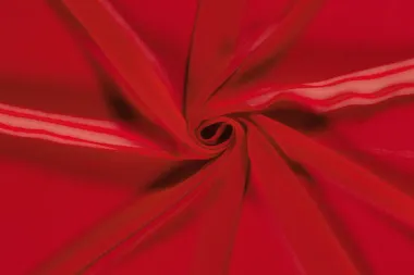 -Voile stof - chiffon uni - rood - 3969-016 - Voile stof - chiffon uni - rood - 3969-016