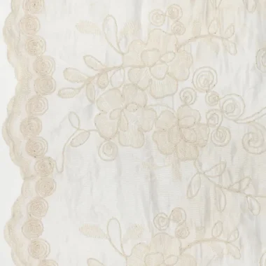 -Tencel stof - embroidery bloemen - crème - 21514-020 - Tencel stof - embroidery bloemen - crème - 21514-020