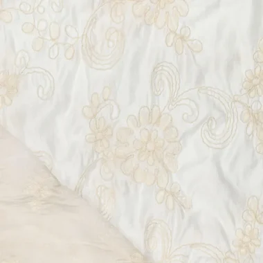 -Tencel stof - embroidery bloemen - crème - 21514-022 - Tencel stof - embroidery bloemen - crème - 21514-022