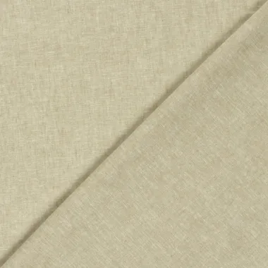 -Linnen stof - linnen mix chambré - melange olijf groen - 23031-026 - Linnen stof - linnen mix chambré - melange olijf groen - 23031-026