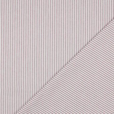 -Baumwolle - Streifen - mauve - 2510-042 - Baumwolle - Streifen - mauve - 2510-042