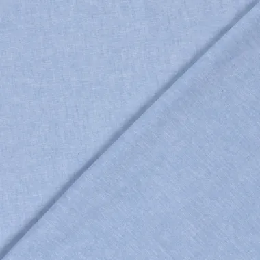 -Linnen stof - linnen mix chambré - babyblauw - 23031-003 - Linnen stof - linnen mix chambré - babyblauw - 23031-003