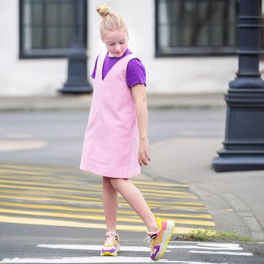 -Bel'Etoile naaipatroon - Irene jurk/overgooier voor kids - Bel'Etoile naaipatroon - Irene jurk/overgooier voor kids