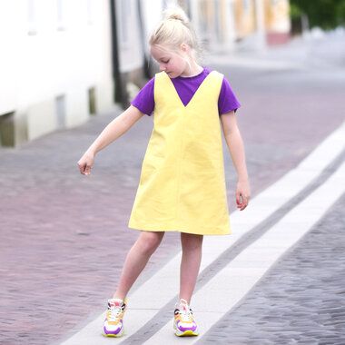 -Bel'Etoile naaipatroon - Irene jurk/overgooier voor kids - Bel'Etoile naaipatroon - Irene jurk/overgooier voor kids