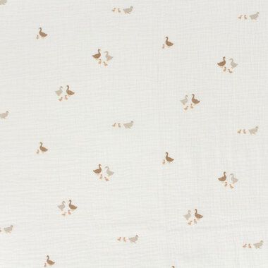 -Musselin - Enten - off-white - 23409-051 - Musselin - Enten - off-white - 23409-051