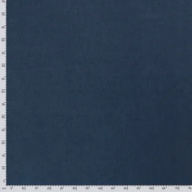 -Viscose stof - linnenmix slub - indigo - 13579-006 - Viscose stof - linnenmix slub - indigo - 13579-006