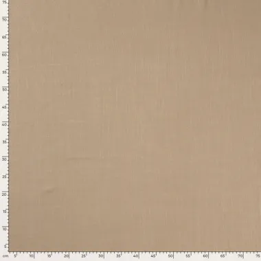 -Viscose stof - linnenmix slub - donkerbeige - 13579-152 - Viscose stof - linnenmix slub - donkerbeige - 13579-152