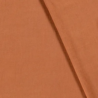 -Viscose stof - linnenmix slub - terra - 13579-155 - Viscose stof - linnenmix slub - terra - 13579-155