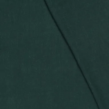 -Viscose stof - linnenmix slub - donkergroen - 13579-228 - Viscose stof - linnenmix slub - donkergroen - 13579-228