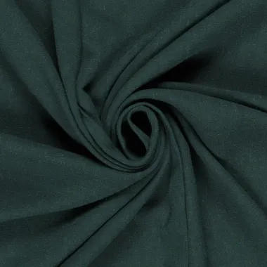 -Viscose stof - linnenmix slub - donkergroen - 13579-228 - Viscose stof - linnenmix slub - donkergroen - 13579-228