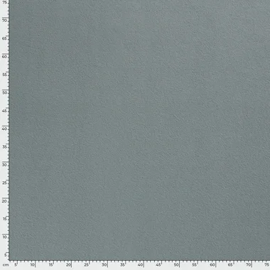 -Fleece stof - fleece katoen brushed - staalblauw - 10004-106 - Fleece stof - fleece katoen brushed - staalblauw - 10004-106
