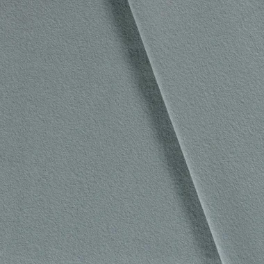 -Fleece stof - fleece katoen brushed - staalblauw - 10004-106 - Fleece stof - fleece katoen brushed - staalblauw - 10004-106