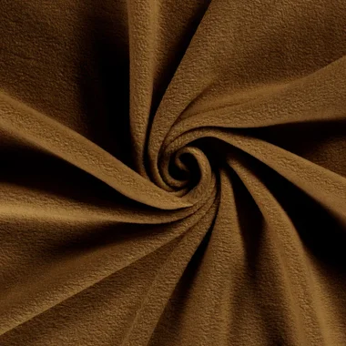 -Fleece stof - bruin - 9111-255 - Fleece stof - bruin - 9111-255