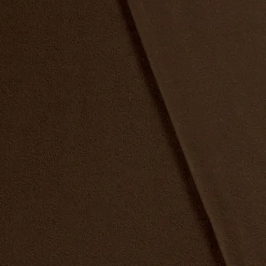 -Fleece stof - donkerbruin - 9111-458 - Fleece stof - donkerbruin - 9111-458