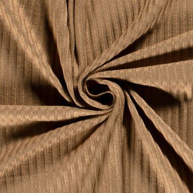 -Tricot stof - rib jersey - camel - 3362-153 - Tricot stof - rib jersey - camel - 3362-153