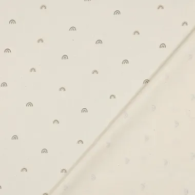 -Katoen - poplin - regenboog - naturel - 5212-002 - Katoen - poplin - regenboog - naturel - 5212-002