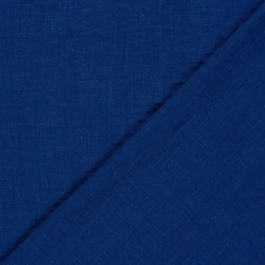 -Polyester - Leinenoptik - kobalt - 23229-005 - Polyester - Leinenoptik - kobalt - 23229-005
