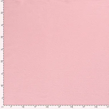-Fleece stof - lichtroze - 9111-111 - Fleece stof - lichtroze - 9111-111