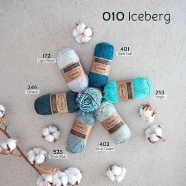 -Catona Chroma 010 - Iceberg - 50 gram - Catona Chroma 010 - Iceberg - 50 gram