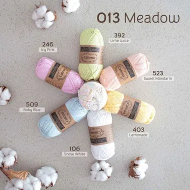 -Catona Chroma 013 - Meadow - 50 gram - Catona Chroma 013 - Meadow - 50 gram