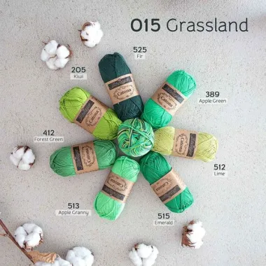 -Catona Chroma 015 - Grassland - 50 gram - Catona Chroma 015 - Grassland - 50 gram