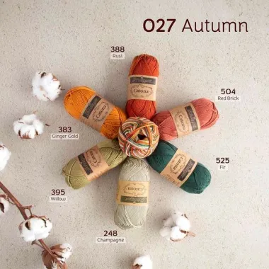 -Catona Chroma 027 - Autumn - 50 gram - Catona Chroma 027 - Autumn - 50 gram