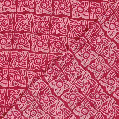-Katoen stof - batik - voile - abstract - fuchsia - 23362-017 - Katoen stof - batik - voile - abstract - fuchsia - 23362-017