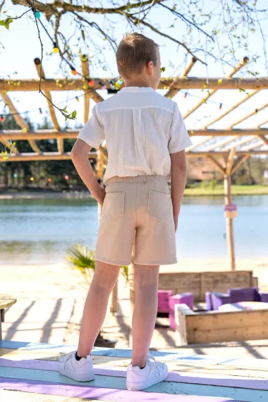 -Hydrofiel stof - uni - gebroken wit - 3001-051 - Hydrofiel stof - uni - gebroken wit - 3001-051