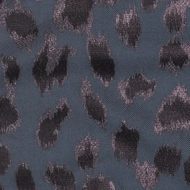 -Polyester stof - jacquard - dierenprint - grijs - 25/3677-001 - Polyester stof - jacquard - dierenprint - grijs - 25/3677-001