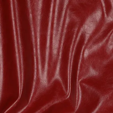 -Kunstleer - stretch - ruby rood - 25/3684-006 - Kunstleer - stretch - ruby rood - 25/3684-006