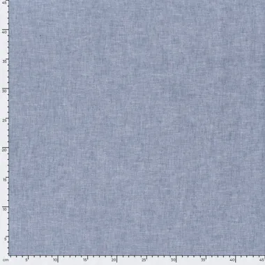 -Linnen stof - linnen mix chambré - indigo - 23031-006 - Linnen stof - linnen mix chambré - indigo - 23031-006