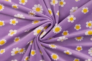 -Nicky velours stof - bloemen - violet - 35504-440 - Nicky velours stof - bloemen - violet - 35504-440