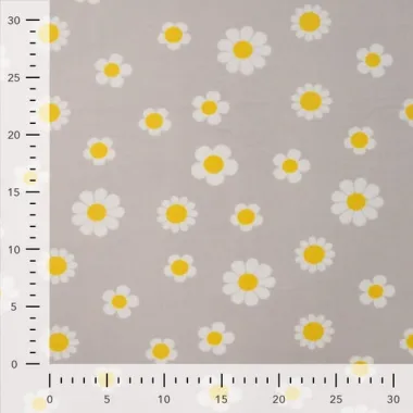 -Nicky velours stof - bloemen - beige - 35504-520 - Nicky velours stof - bloemen - beige - 35504-520