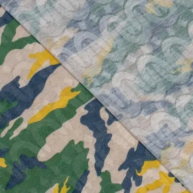 -Stretch stof - camouflage - groen multi - 325042-11 - Stretch stof - camouflage - groen multi - 325042-11