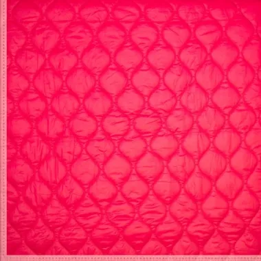 -Doorgestikte stof - quilted waterproof - magenta - 882011-609 - Doorgestikte stof - quilted waterproof - magenta - 882011-609
