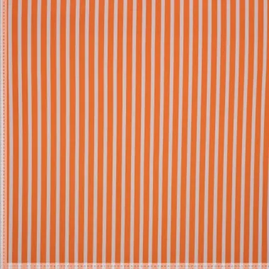-Tricot stof - ecovero - strepen - oranje - 325046-50 - Tricot stof - ecovero - strepen - oranje - 325046-50