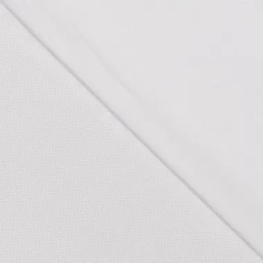 -Viscose stof - ecovero - herringbone - wit - 321064-000 - Viscose stof - ecovero - herringbone - wit - 321064-000