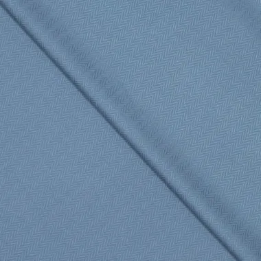 -Viscose stof - ecovero - herringbone - jeansblauw - 321064-851 - Viscose stof - ecovero - herringbone - jeansblauw - 321064-851