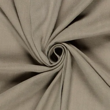 -Viscose stof - linnemix slub - kaki - 13579-254 - Viscose stof - linnemix slub - kaki - 13579-254