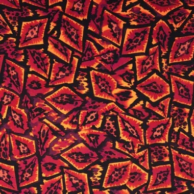 -Stretch stof - graphic animals - rood - 22002-160 - Stretch stof - graphic animals - rood - 22002-160