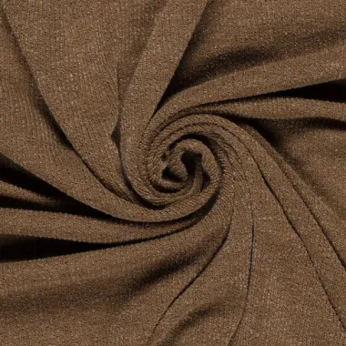 -Tricot stof - ribtricot - melange - camel - 24182-053 - Tricot stof - ribtricot - melange - camel - 24182-053