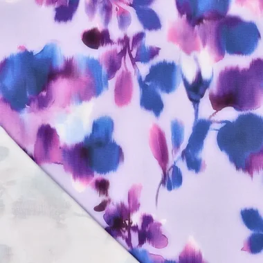 -Viscose stof - stretch - Japanese twill - paars multi - 22032-815 - Viscose stof - stretch - Japanese twill - paars multi - 22032-815