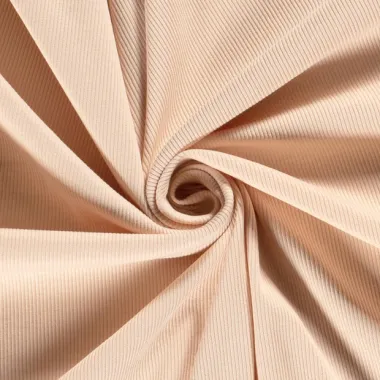 -Tricot stof - ribtricot - zalm - 25/16552-111 - Tricot stof - ribtricot - zalm - 25/16552-111