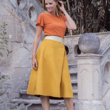 -Bel'Etoile naaipatroon - Cora shirt en rok voor dames & tieners - Bel'Etoile naaipatroon - Cora shirt en rok voor dames & tieners