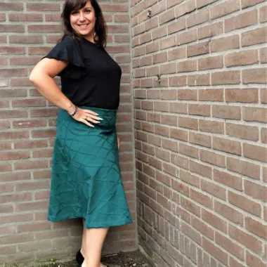 -Bel'Etoile naaipatroon - Cora shirt en rok voor dames & tieners - Bel'Etoile naaipatroon - Cora shirt en rok voor dames & tieners