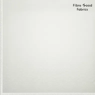 -Embroidery stof - katoen - bloemen - wit - 34/310370-30 - Embroidery stof - katoen - bloemen - wit - 34/310370-30