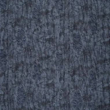 -Tricot stof - dropps holes jacquard - blauw - 22075-690 - Tricot stof - dropps holes jacquard - blauw - 22075-690