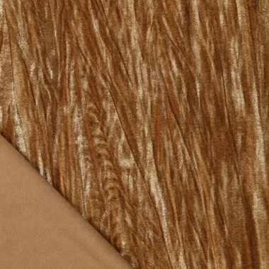 -Velours stof - golden velours chrushed - camelbruin - 22102-098 - Velours stof - golden velours chrushed - camelbruin - 22102-098
