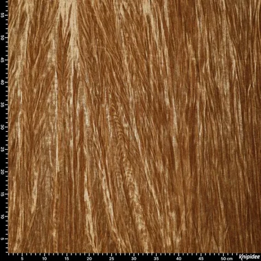 -Velours stof - golden velours chrushed - camelbruin - 22102-098 - Velours stof - golden velours chrushed - camelbruin - 22102-098